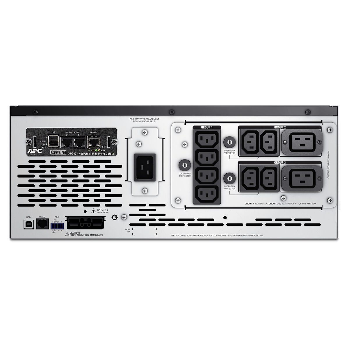 Interaktiv UPS APC SMX3000HVNC 2700 W 3000 VA